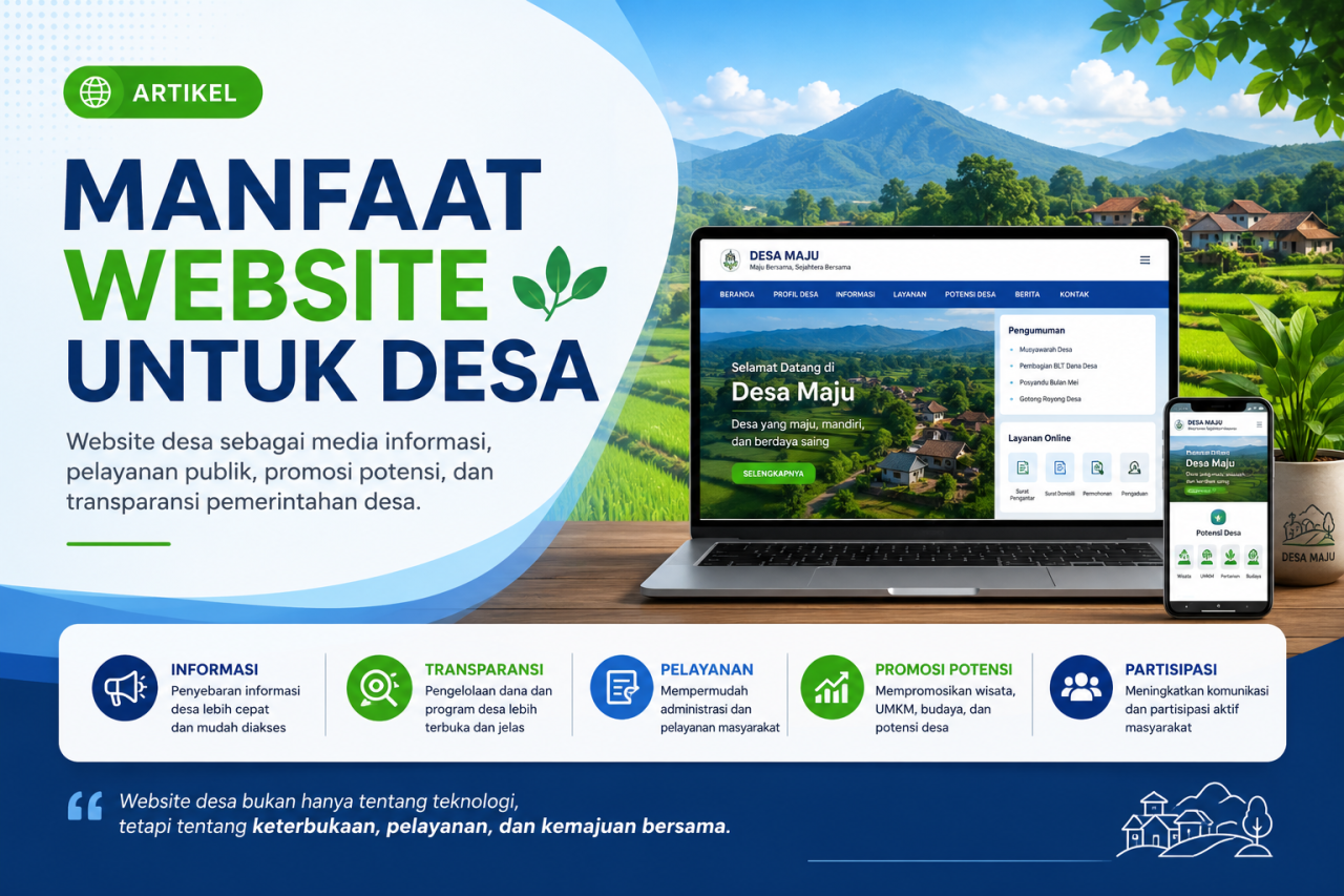 Manfaat Website untuk Desa di Era Digital